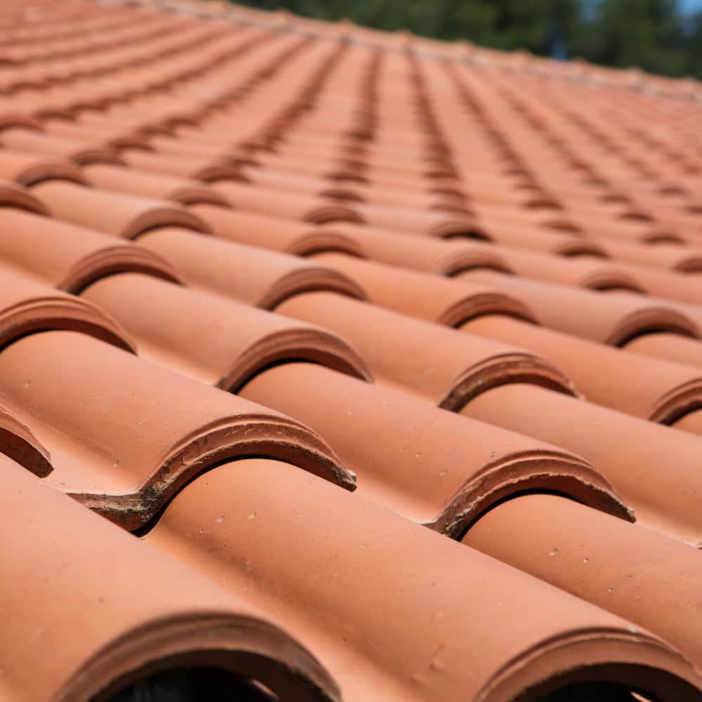 Clay roofing tiles